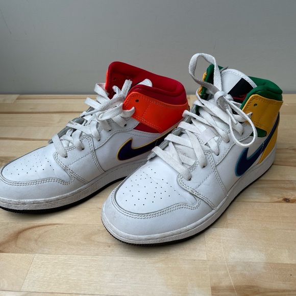 Air Jordan Mid multi color - Picture 2 of 7